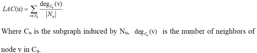 Local Average Connectivity-based method